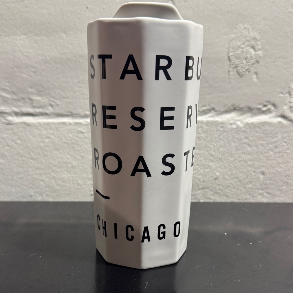 Starbucks Reserve Roastery Chicago Hexagonal Tumbler ceramic